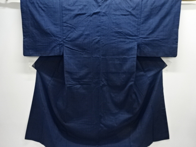 JAPANESE KIMONO / MENS ENSEMBLE KIMONO / TSUMUGI